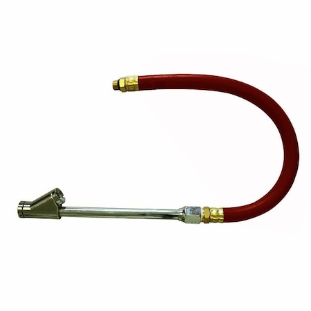 Interstate Pneumatics 12 Inch Whipend with 11 Inch Long Chuck & Bleed Valve TW108BL